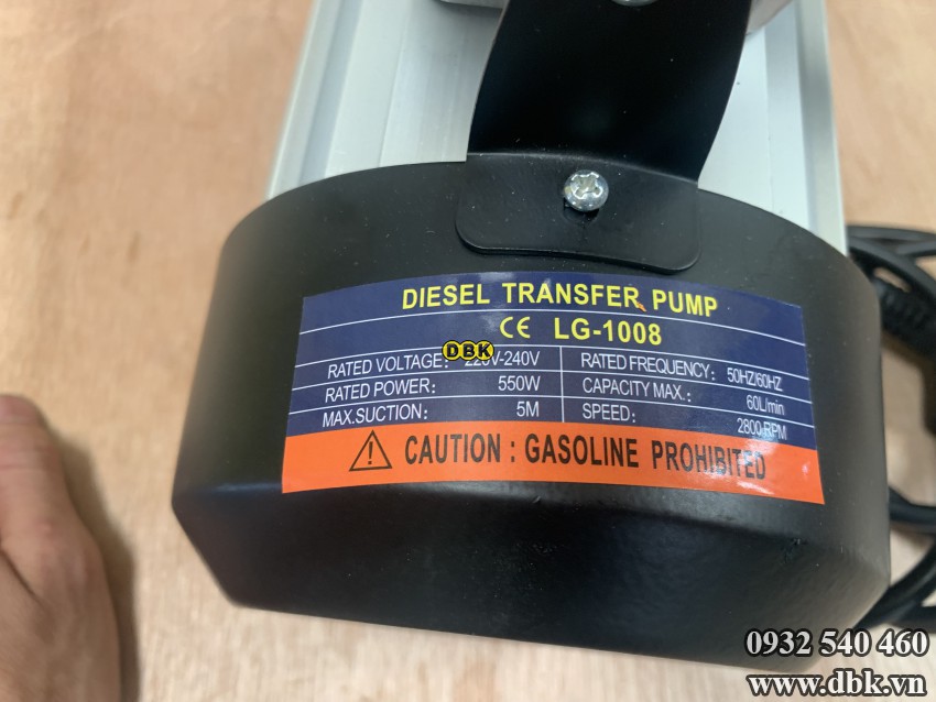 Bo Bom Dau Diesel 220V Lg 1008B