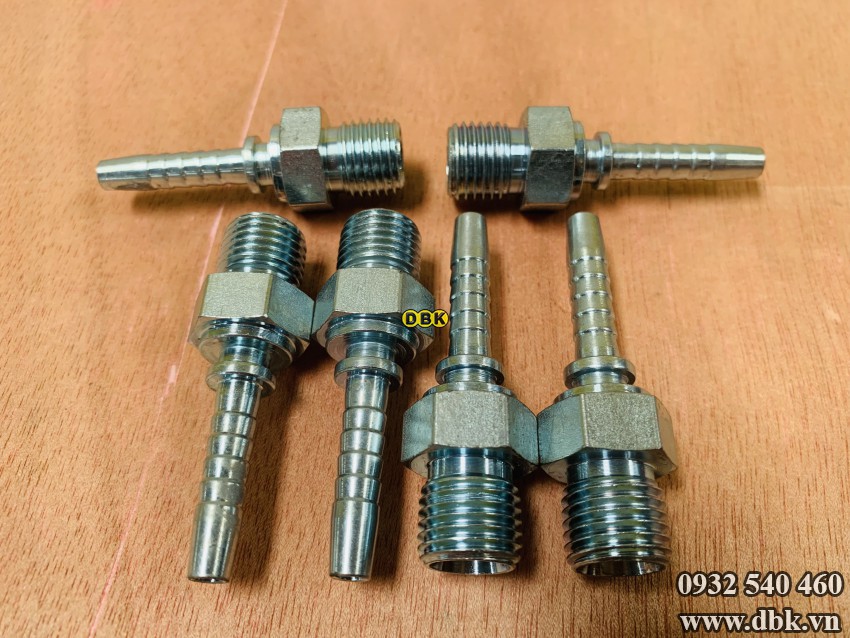 Dau Cut Thang 2 Giac 1 4 Inch R2At M14 Ren Ngoai Lom