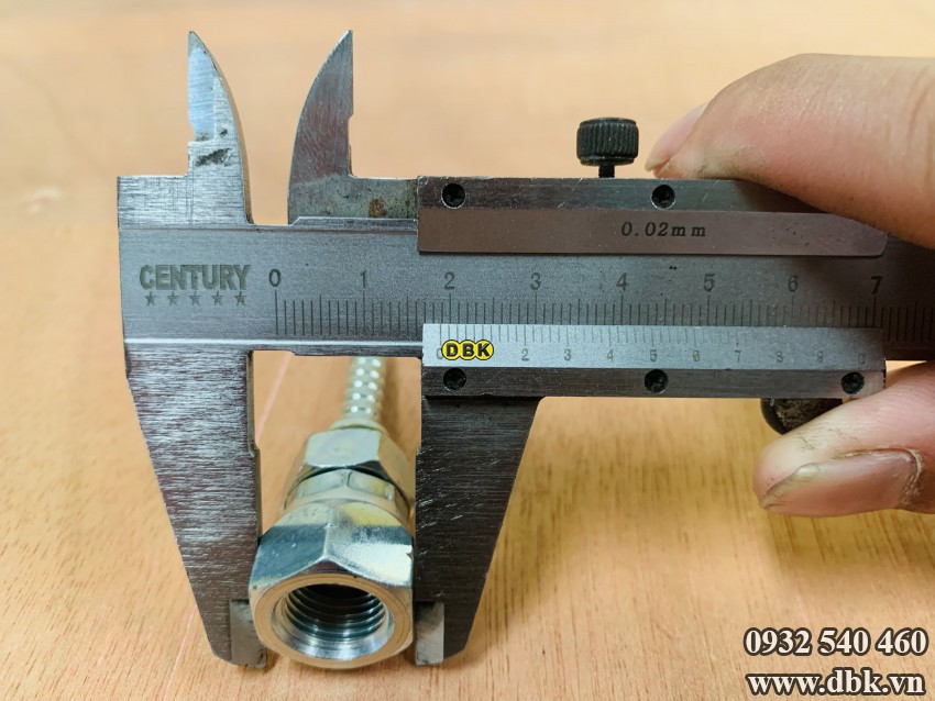 Dau Cut Thang 2 Giac 1 4 Inch R2At S19 M13 Nhat Lom