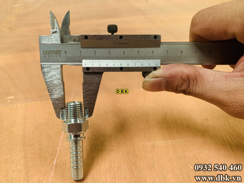 Dau Cut Thang 2 Giac 3 8 Inch R2At M13 Ren Con