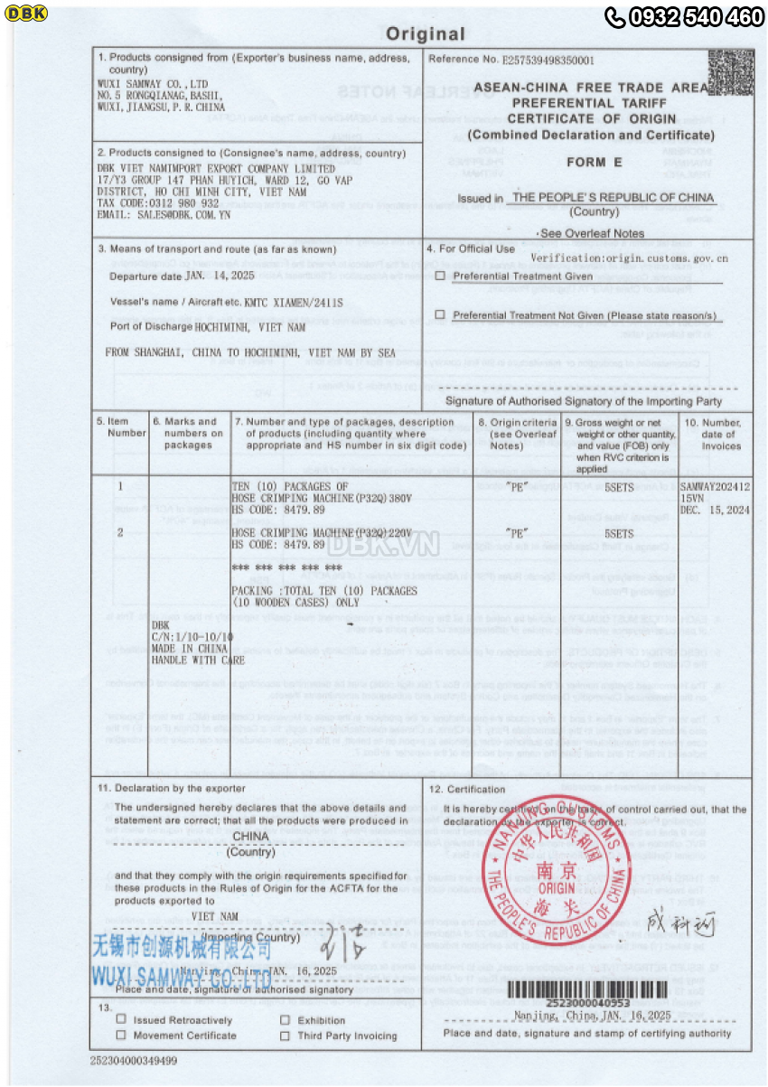 May Bam Ong Thuy Luc P32Q Samway