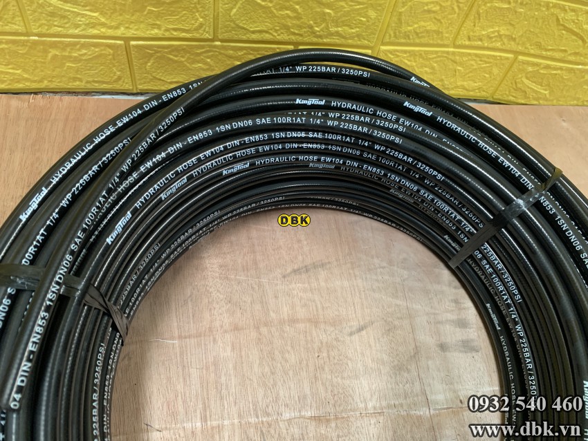 Ống tuy ô 1 lớp 6mm (1/4 inch - ống trơn)