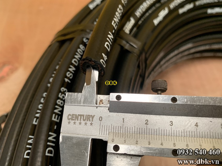 Ống tuy ô 1 lớp 6mm (1/4 inch - ống trơn)