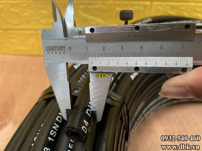 Ống tuy ô 1 lớp 6mm (1/4 inch - ống trơn)