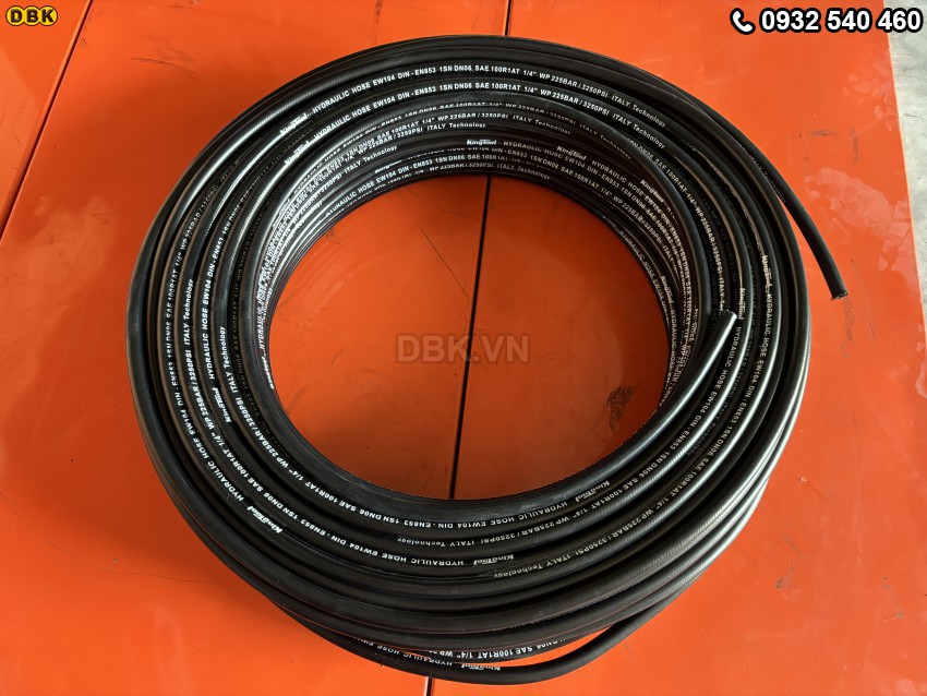 Ống tuy ô 1 lớp 6mm (1/4 inch - ống trơn)