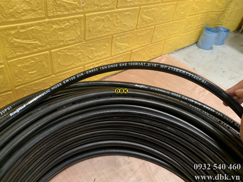Ống tuy ô 1 lớp 8mm (5/16 inch - ống trơn)