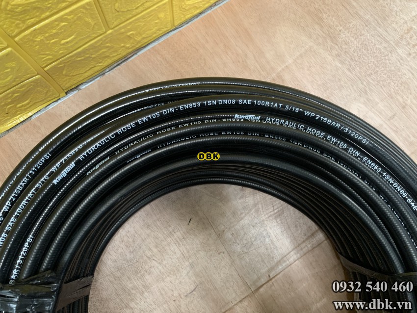 Ống tuy ô 1 lớp 8mm (5/16 inch - ống trơn)