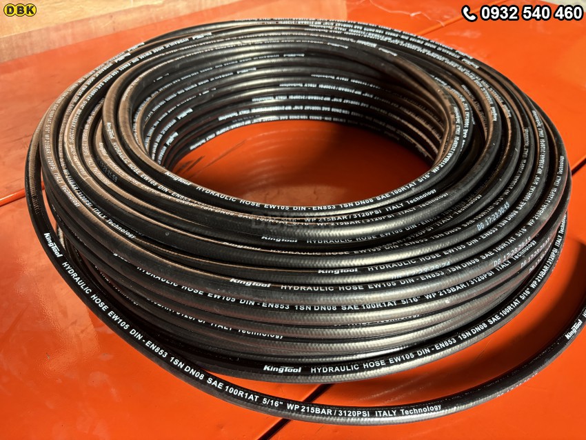 Ống tuy ô 1 lớp 8mm (5/16 inch - ống trơn)