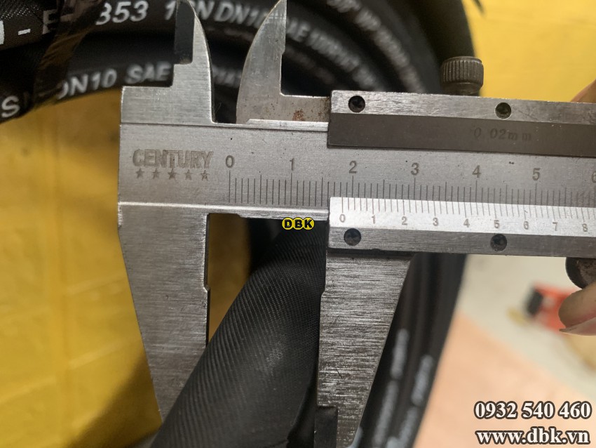 Ống tuy ô thủy lực 1 lớp 10mm (3/8 inch)