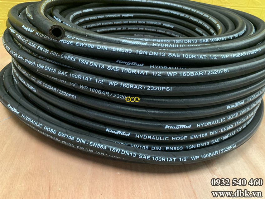 Ống tuy ô thủy lực 1 lớp 13mm (1/2 inch)