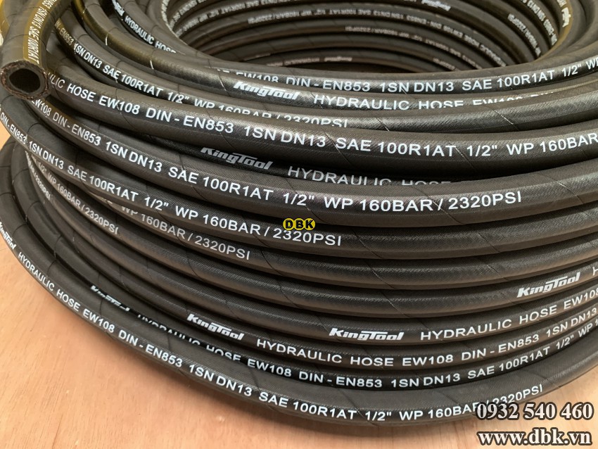 Ống tuy ô thủy lực 1 lớp 13mm (1/2 inch)