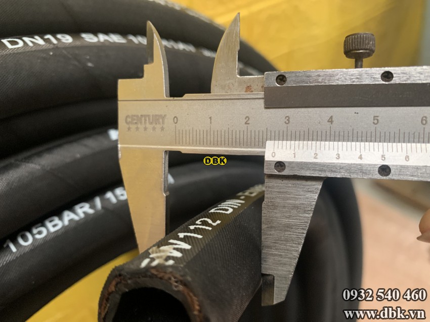 Ống tuy ô thủy lực 1 lớp 19mm (3/4 inch)