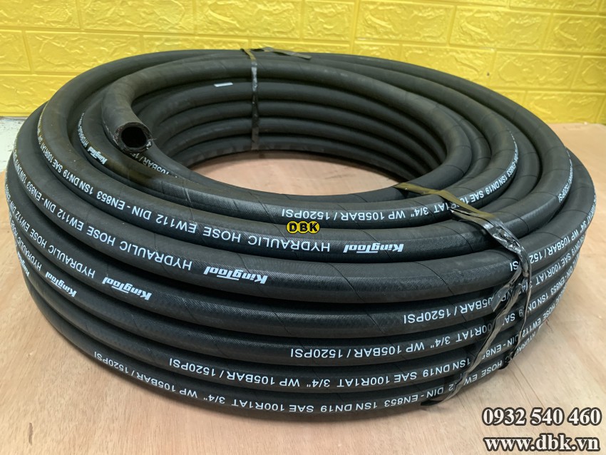 Ống tuy ô thủy lực 1 lớp 19mm (3/4 inch)