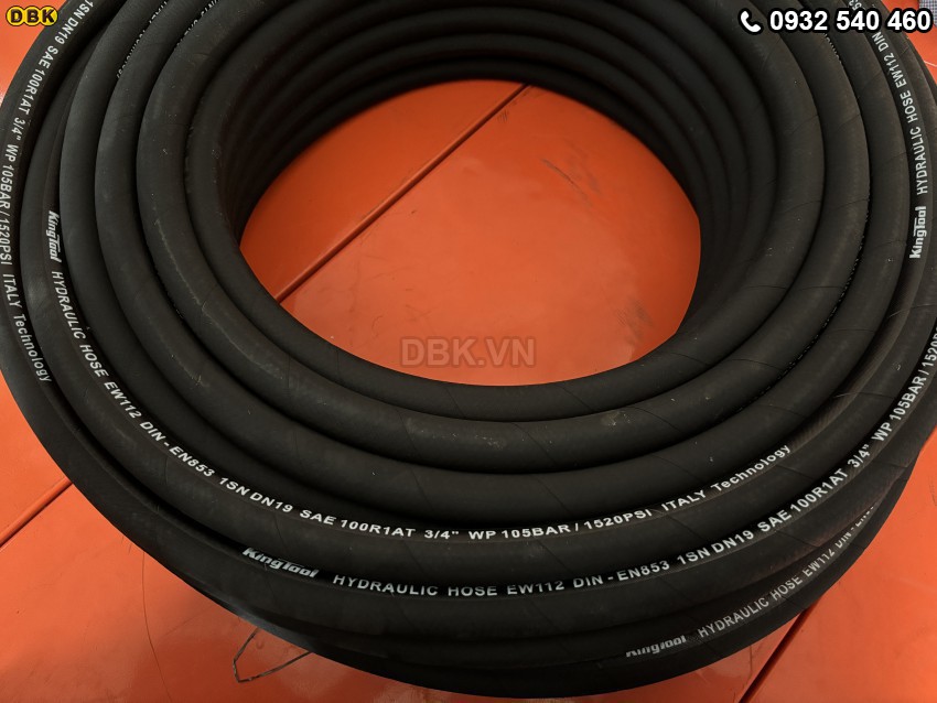 Ống tuy ô thủy lực 1 lớp 19mm (3/4 inch)