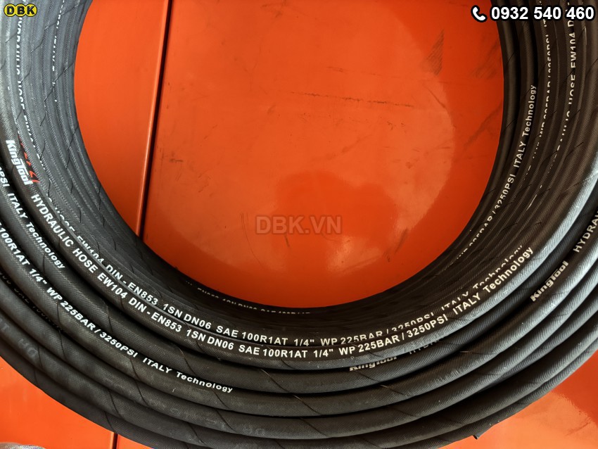 Ống tuy ô thủy lực 1 lớp 6mm (1/4 inch)