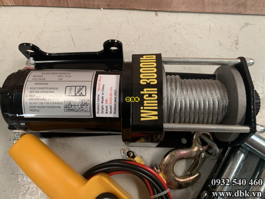 Toi Dien 24V Dbk 3000Lbs
